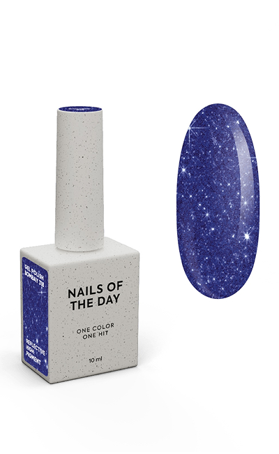NAILS OF THE NIGHT Bombay gel polish, 10 ml